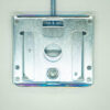 M - 2711 Adjustable wardrobe door carriage with convex roller - Image 2
